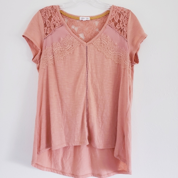 skylar and jade Tops - Skylar and Jade Mauve Top Size Large